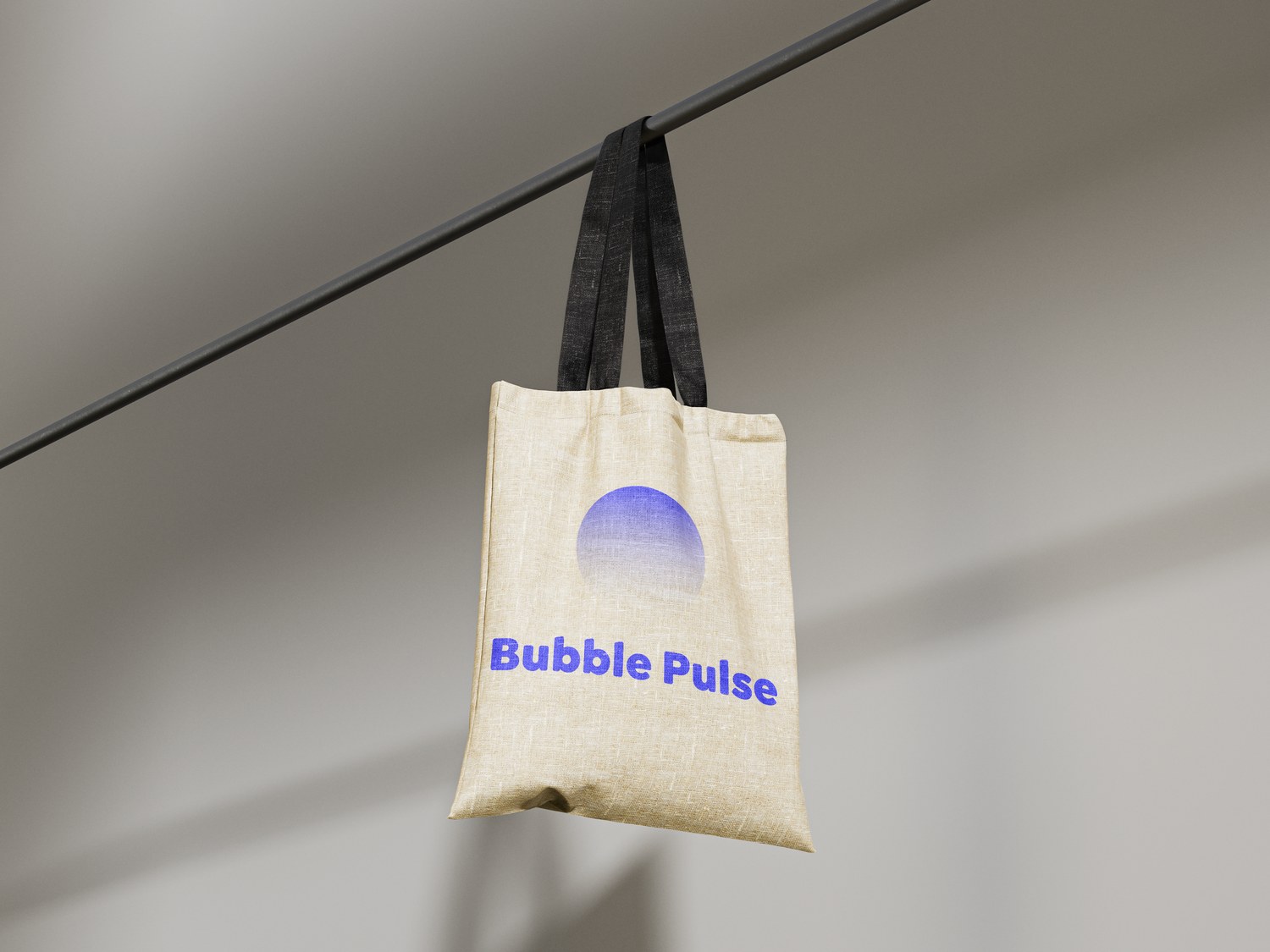 Tote bag Bubble Pulse