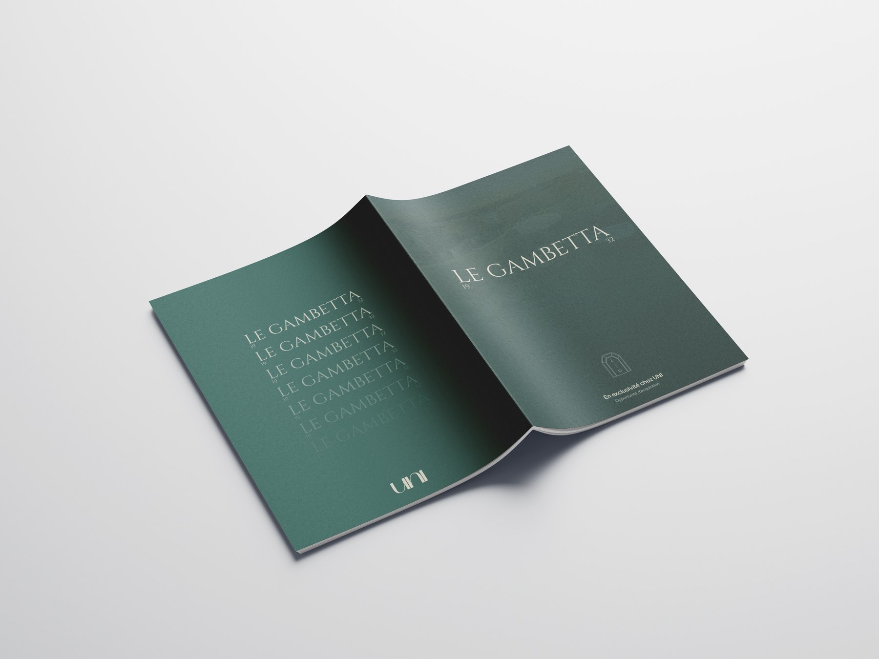 Page de clôture du dossier avec logo Uni
